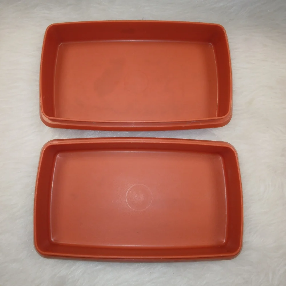 Tupperware lids orange offers
